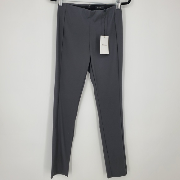 Theory Pants - Theory Navalane Becker Stretch Ponte Skinny Pants